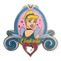 Cinderella Disney 12 Months of Magic Pin: Jewel Carriage Portrait - £23.51 GBP