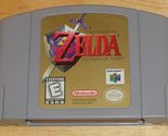 Nintendo 64 N64 Legend of Zelda Ocarina of Time Video Game, Tested and W... - £15.71 GBP