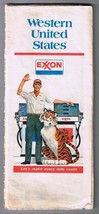 Western United States Exxon Road Map 1977 - $6.86