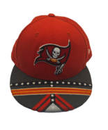 Tampa Bay Buccaneers Snap back Men&#39;s Hat Cap New Era 100 NFL OSFM - $21.66