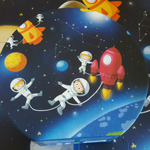 Janod Outer Space Floor Puzzle 36 Pieces Complete Educational Ft Jumbo Hat Box - $24.74