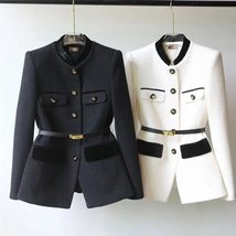 Womens Elegant Long Sleeve SingleBreasted Fall Blazer - $127.99+