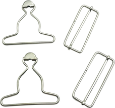 10 Set Overall Buckles Retro Suspender Buckles Overall Clip Replacement for  - £10.31 GBP
