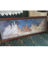 PRINT MEDIEVAL TIMES MESSENGER  COUNTRY 37 X 15&quot;  - $289.30 CAD