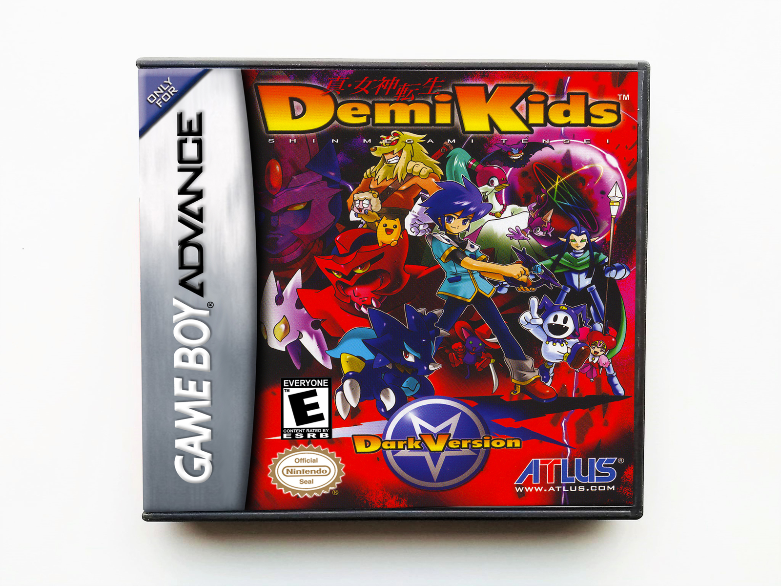 DemiKids Dark Version Shin Megami Tensei - Gameboy Advance (GBA) Custom Game