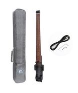 Travel Bass Guitar Electric Headless Bass 5 Strings Fretless with Gigbag - $4,143.65 MXN Travel Bass Guitar Electric Headless Bass 5 Strings Fretless with Gigbag - $4,143.65 MXN