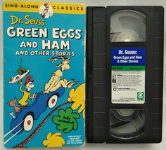 VHS Dr Seuss Sing-Along Classics Green Eggs and Ham and Other Stories (VHS,1994) - £8.69 GBP