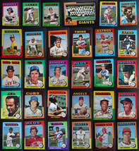 1975 Topps Baseball Cards Complete Your Set U You Pick From List 221-440 - £1.80 GBP+