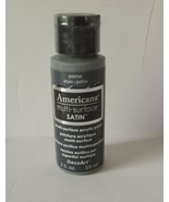 Americana Multi-Surface Satin Acrylic Craft Paint, 2 Fl Oz, Pewter - $6.92