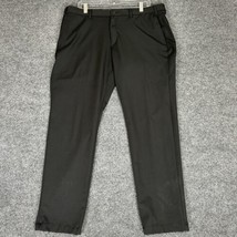 Lauren Ralph Lauren Black Label Pants Men 38x30 Black Performance Chino ... - $29.25