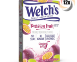 12x Packs Welch&#39;s Singles To Go Passion Fruit Drink Mix 6 Singles Per Pa... - £22.75 GBP