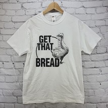 Get That Bread Duck T-Shirt Mens M White Fruit Of The Loom Cotton NEW NWT  - £13.39 GBP