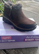 Skechers Women&#39;s Size 7.5  Easy Going Quilted Ankle Boots Style #48971 c... - $44.54