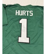 Jalen Hurts Signed Philadelphia Eagles Football Jersey COA - $3,667.27 MXN