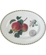 Queens Royal Horticultural Society Hooker&#39;s Fruit Square Oval Platter 12&quot; - £14.70 GBP