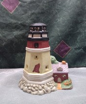 Ceramic Lighthouse tea candle holder  - £9.03 GBP