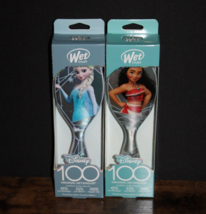 Wet Brush Disney 100 Original Detangler Lot of 2  Limited Edition NEW NIB - £17.98 GBP
