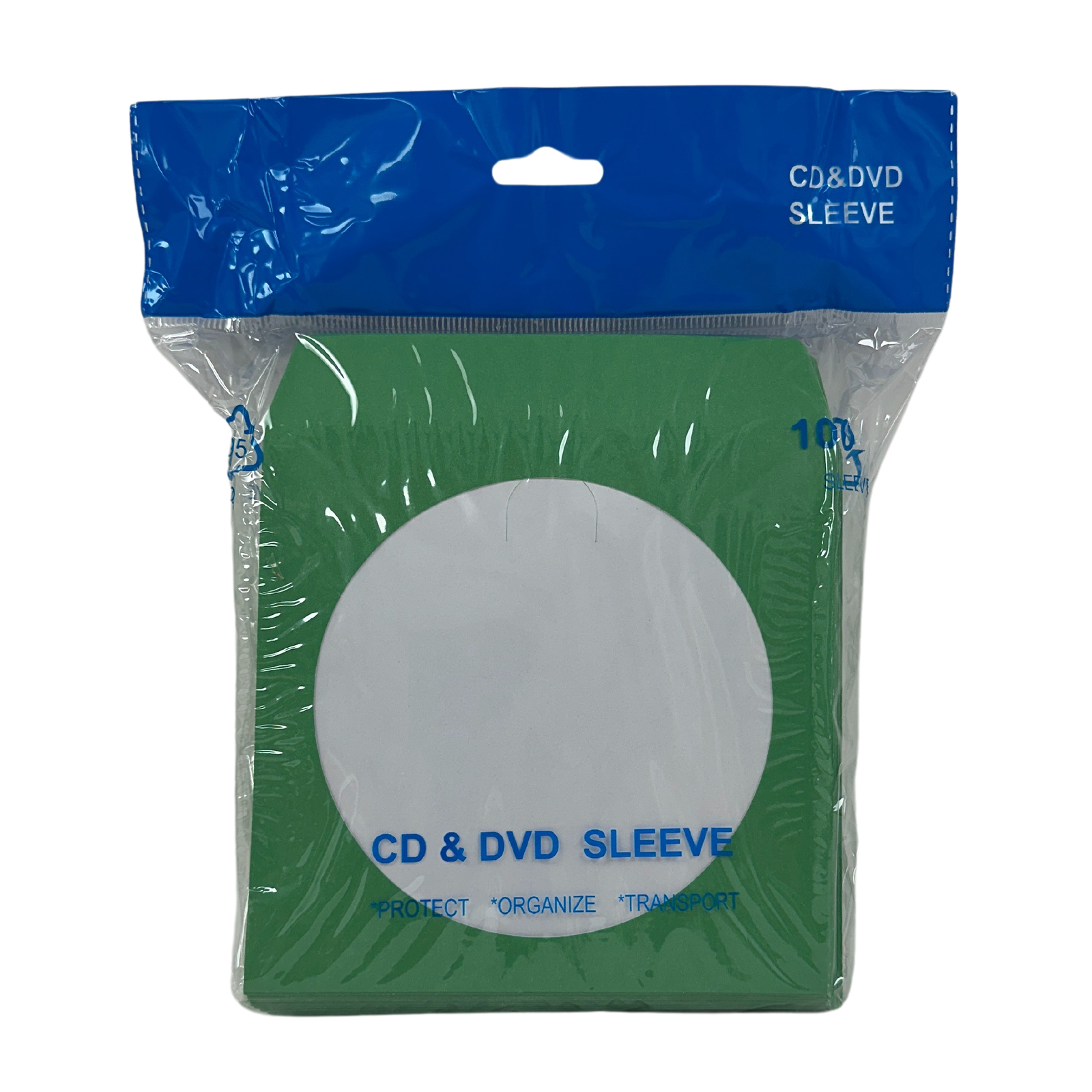 Green Color Paper CD Sleeves with Window &amp; Flap - $11.74+