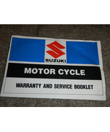 1983 83 SUZUKI WARRANTY AND SERVICE SHOP SERVICE REPAIR MANUAL - $249.75 MXN