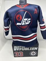 NHL Mini Jersey Dustin Byfuglien  Winnipeg Jets with Stand. 10" Tall in Box NEW - $39.59