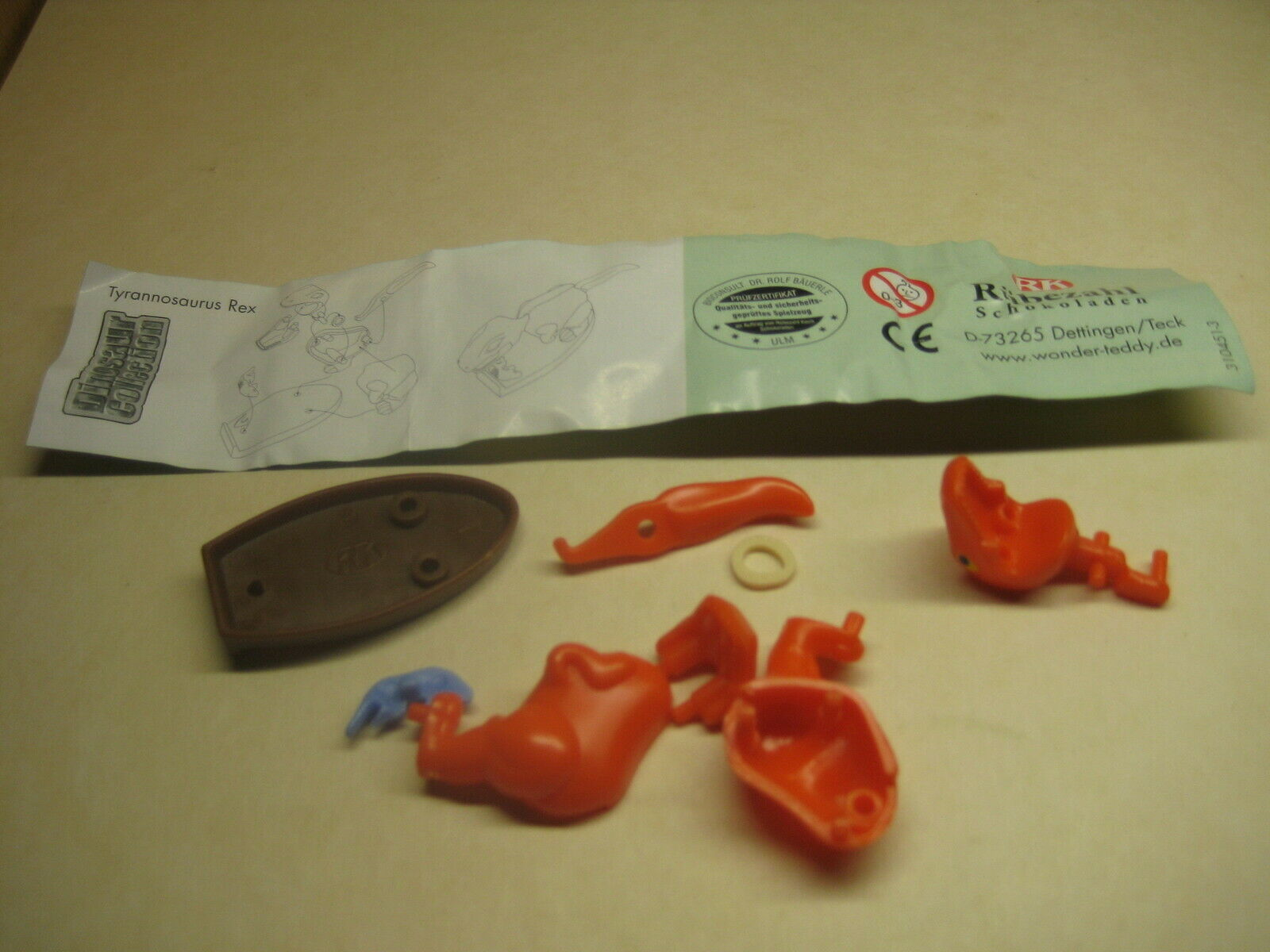 Rübezahl - 2001 310451-4 Dinosaurier Collection - Stegosaurus + paper - ... - $1.50