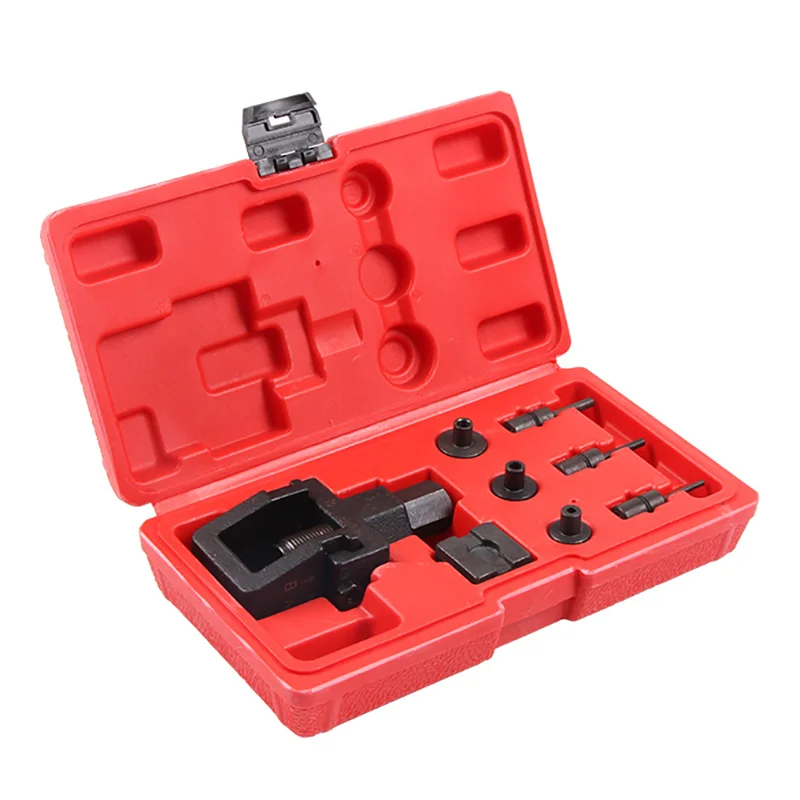 Motorcycle Chain Breaker Splitter Link Riveting Pressing Drive Chain Tool Kit - £59.42 GBP