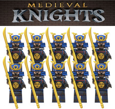 Medieval Knights Custom Japanese Samurai 10pcs Set E - £13.29 GBP