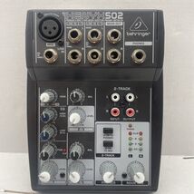 Behringer Model XENYX502 Stereo Mixer Untested No Power Supply - $15.33