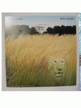 White Lion Poster Flat Big Game Mike Tramp - £11.78 GBP