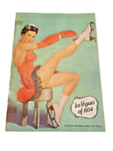 Program Ice Vogues Souvenir Featuring Sonja Henie Skaters 20 Pages Vintage 1954 - £10.93 GBP