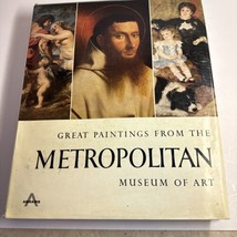 Great Paintings from the Metropolitan Museum of Art Book, 1959 HC w/ DJ - £22.04 GBP