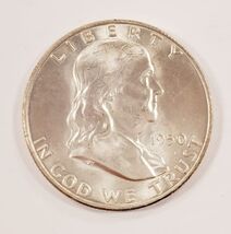 1950 Franklin Half Dollar 50C in Choice BU Condition - $62.95