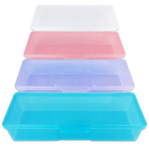 40Pcs Large Manicurists Personal Box Storage Case Container Mixed Color - £93.08 GBP