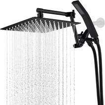 The G-Promise All Metal 10 Inch Rainfall Shower Head With Handheld Spray Combo, - £134.25 GBP