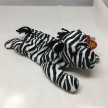 Ty Beanie Baby Ziggy Zebra Plush Stuffed Animal Retired W Tag December 2... - $19.99