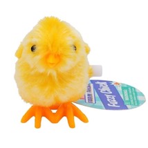 Farm Fresh Yellow Fuzzy Chick Wind Ups, Spring, Hopping - £3.11 GBP