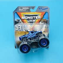 Master Monster Jam Blue Thunder 2024 Spin 1:64 Scale Series 7 True Metal - $13.01 CAD