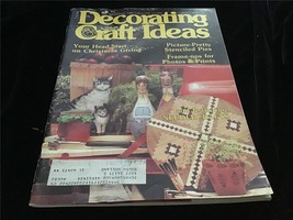 Decorating &amp; Craft Ideas Magazine September 1978 Frames, Stenciled Pies - $10.00