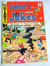 Jughead&#39;s Jokes #20 1970 Fine Archie Comics Giant Dipsy Doodles Puzzle P... - £7.98 GBP