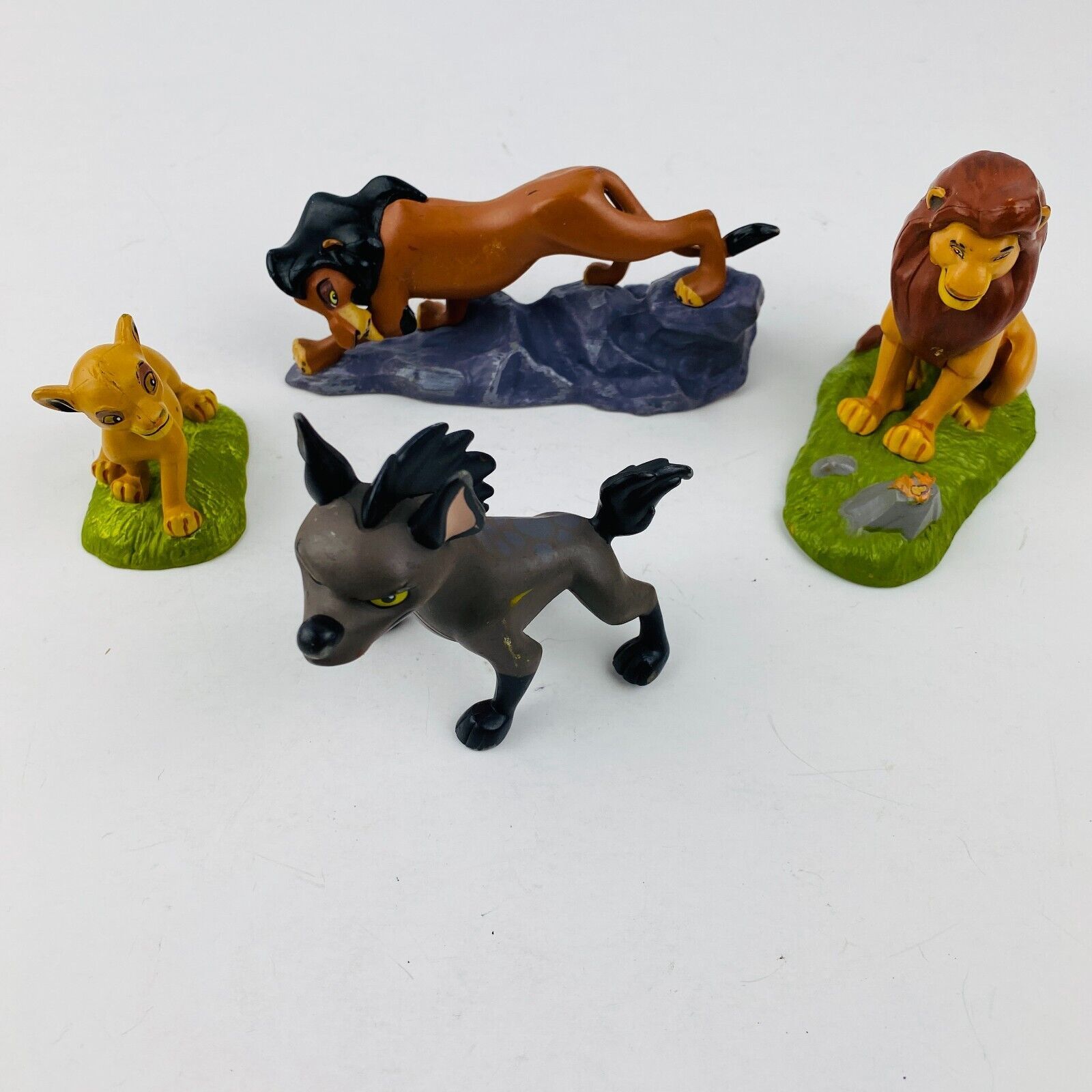 Primary image for Disney Lion King Figure Toys Pretend Play Lot Kids Simba Scar Hyena & Simba Cub
