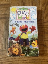 Sesame Street The Great Outdoors VHS - £19.28 GBP