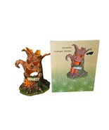 Cracker Barrel Large Halloween Haunted Tree Candle Holder Luminary 12&quot; T... - $73.50