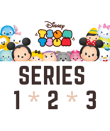 Disney Tsum Tsum Series 1, 2 &amp; 3 Vinyl Figures with Accessories New Sealed - $94.84 MXN+