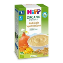Hipp Organic Multigrain Cereal With Squash and Carrot - $14.35