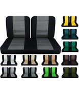 Fits Ford F250 truck 1978 to 1991 Front seat covers 50/50 top and solid bottom - $82.99