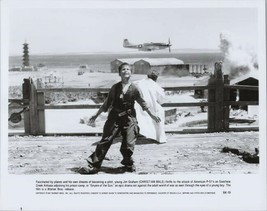 Christian Bale original 1987 8x10 photo Empire of the Sun P-51 aircraft attacks - £11.77 GBP
