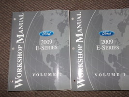 2009 Ford Econoline E-Series Van Service Atelier Réparation Manuel Set OEM 2 - £49.51 GBP