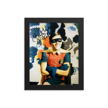 Burt Ward signed photo Reprint - £51.95 GBP