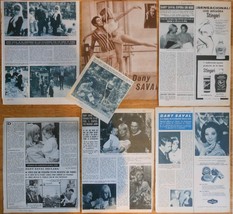 DANY SAVAL spain clippings 1960s magazine articles cinema actress photos - £7.39 GBP