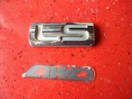 2004-2008 Mitsubishi Endeavor LS AWD Emblem Letters Logo Badge Trunk Gate Rear  - £9.88 GBP